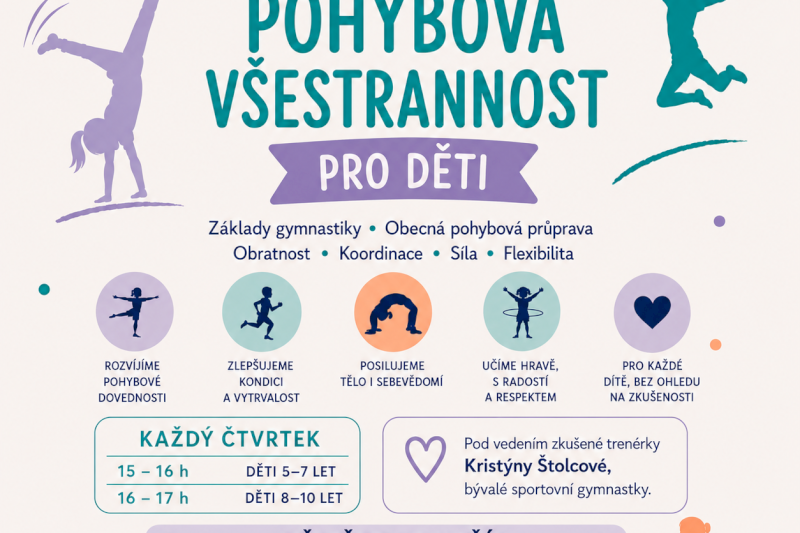 Pohybová všestrannost pro děti 